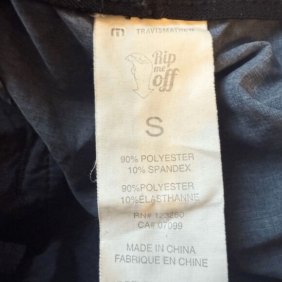 Travis Mathew‎ Men's Stripe Elastic Waistband Stretch Athletic Shorts Gray Small - Picture 3 of 7